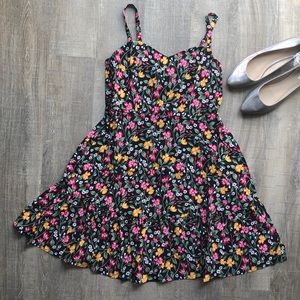 NWT - Fit and Flare Tiered Cami Dress